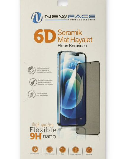 Samsung Galaxy A12 6D Mat Seramik Hayalet Nano Ekran Koruyucu