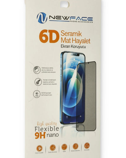 Samsung Galaxy A12 6D Mat Seramik Hayalet Nano Ekran Koruyucu 2