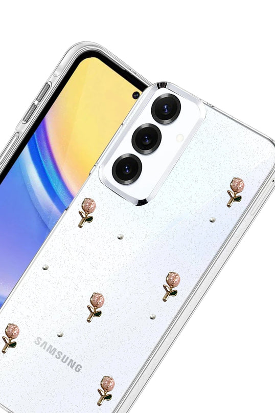 Samsung Galaxy A14 4G Fiyonk Desenli Kapak Kılıf - Desen 6 3