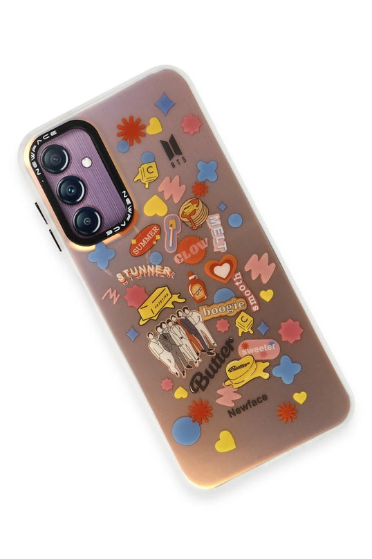 Samsung Galaxy A14 4G Estoril Desenli Kapak Kılıf - Desen 16 3