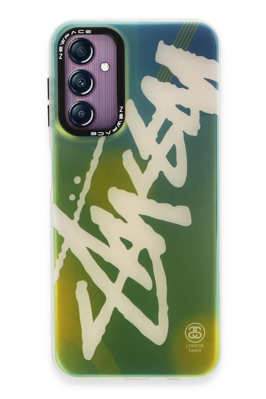 Samsung Galaxy A14 4G Estoril Desenli Kapak Kılıf - Desen 2 2