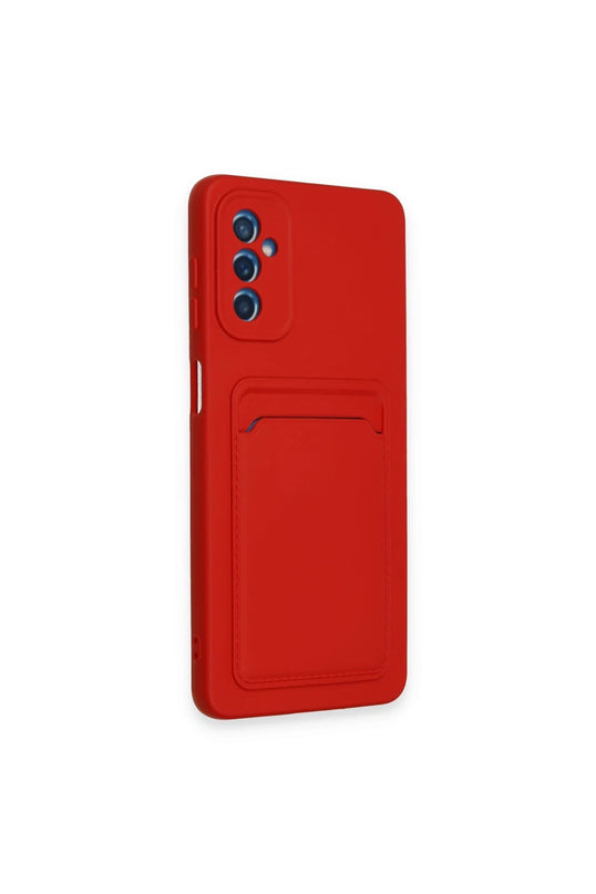 Samsung Galaxy A14 4G Kelvin Kartvizitli Silikon Kılıf - Kırmızı 2