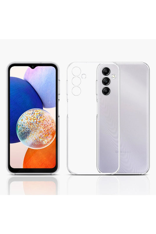 Samsung Galaxy A14 4G Lüx Şeffaf Silikon Kılıf