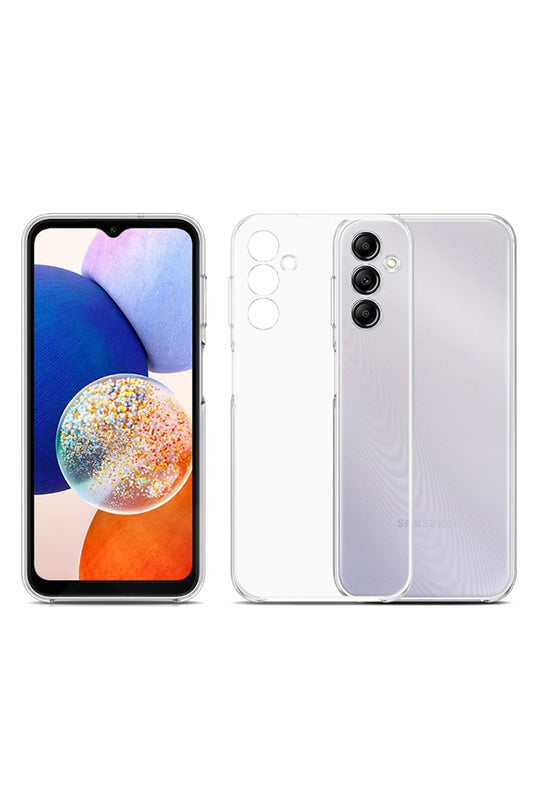 Samsung Galaxy A14 4G Lüx Şeffaf Silikon Kılıf 2