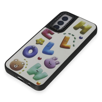 Samsung Galaxy A14 4G Mirror Desenli Kapak Kılıf - Desen 15 4