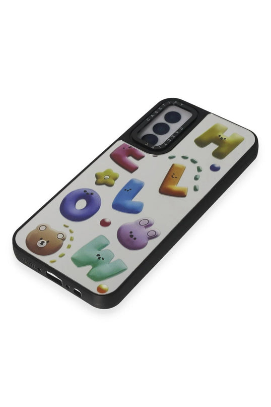 Samsung Galaxy A14 4G Mirror Desenli Kapak Kılıf - Desen 15 4