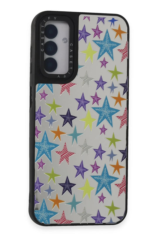 Samsung Galaxy A14 4G Mirror Desenli Kapak Kılıf - Desen 18