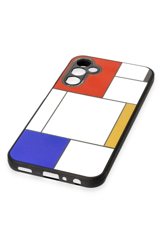 Samsung Galaxy A14 4G Mirror Desenli Kapak Kılıf - Desen 9 4