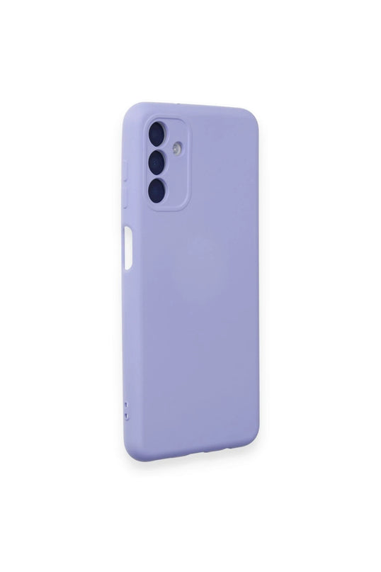 Samsung Galaxy A14 4G Nano içi Kadife Silikon Kılıf - Lila 2