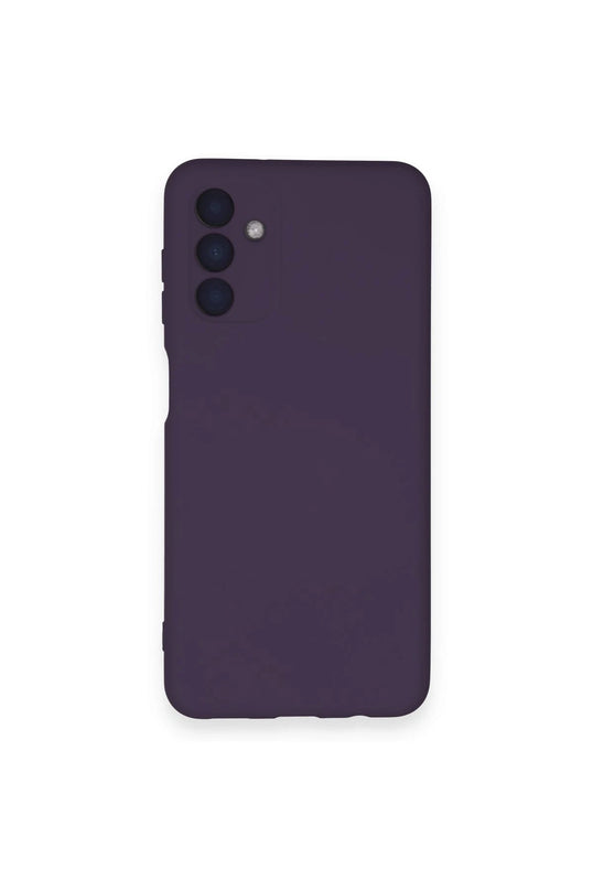 Samsung Galaxy A14 4G Nano içi Kadife Silikon Kılıf - Mor