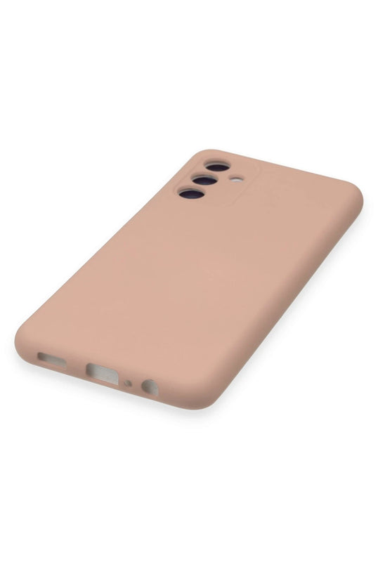 Samsung Galaxy A14 4G Nano içi Kadife Silikon Kılıf - Pudra 5
