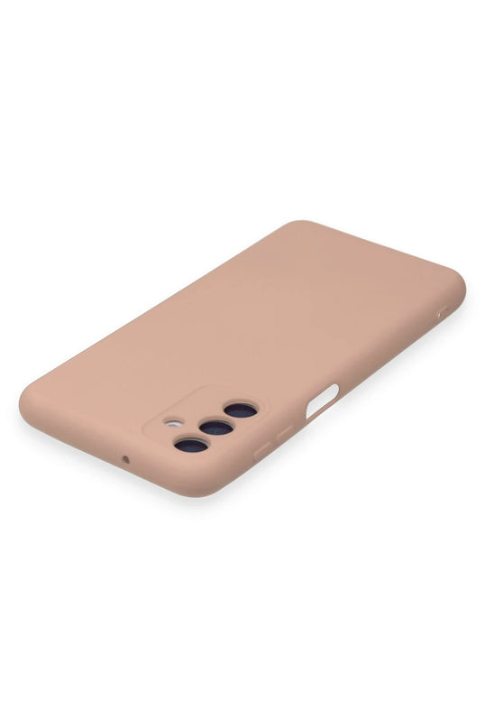 Samsung Galaxy A14 4G Nano içi Kadife Silikon Kılıf - Pudra 4