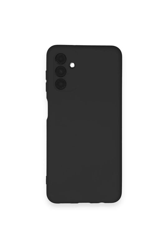 Samsung Galaxy A14 4G Nano içi Kadife Silikon Kılıf - Siyah
