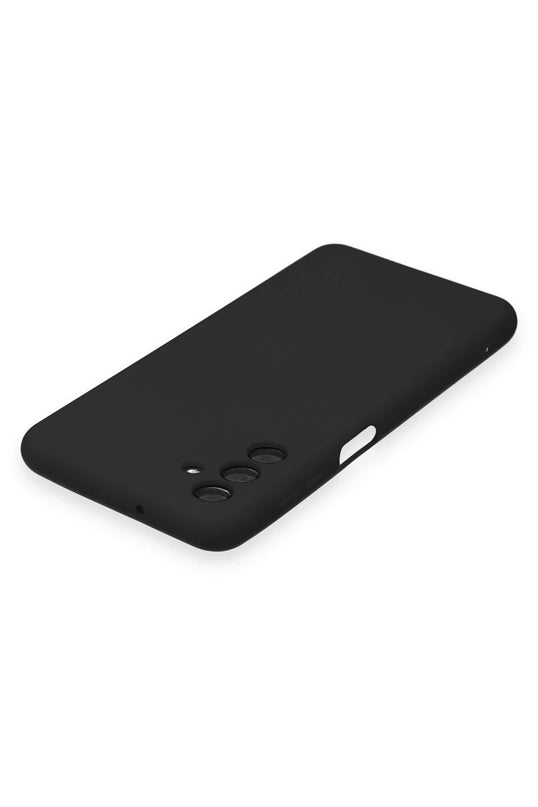 Samsung Galaxy A14 4G Nano içi Kadife Silikon Kılıf - Siyah 4