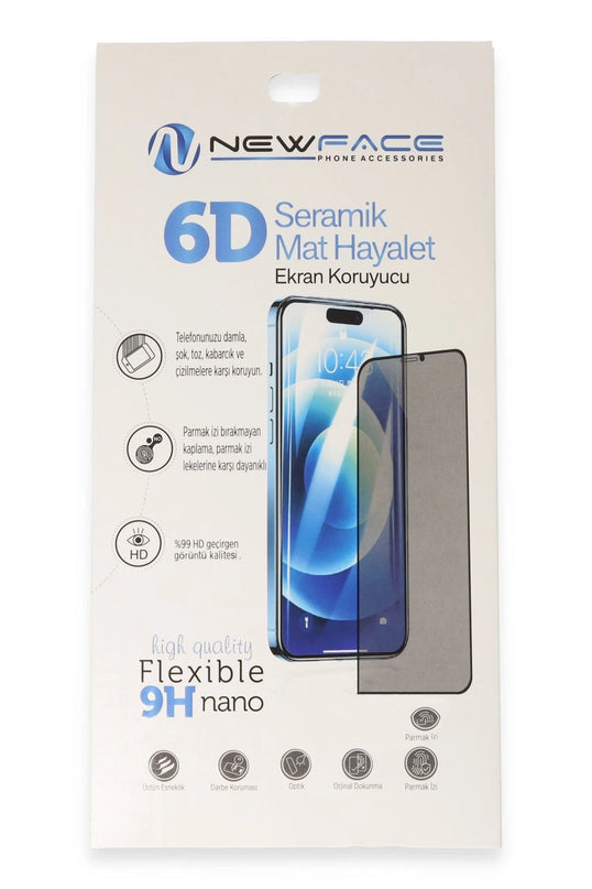 Samsung Galaxy A15 4G 6D Antistatik Mat Seramik Hayalet Nano Ekran Koruyucu 2