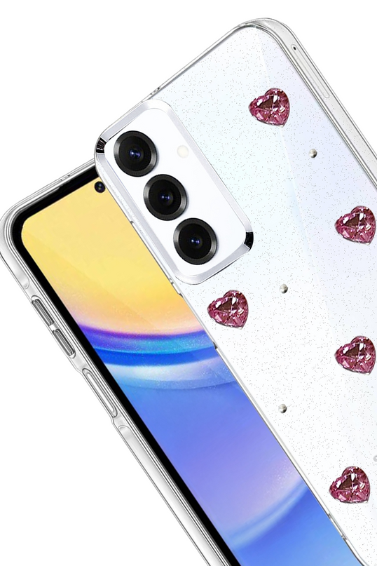Samsung Galaxy A15 4G Fiyonk Desenli Kapak Kılıf - Desen 3 2