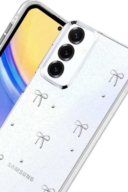 Samsung Galaxy A15 4G Fiyonk Desenli Kapak Kılıf - Desen 5 3