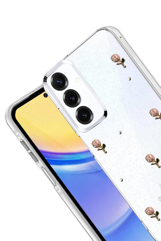 Samsung Galaxy A15 4G Fiyonk Desenli Kapak Kılıf - Desen 6 2