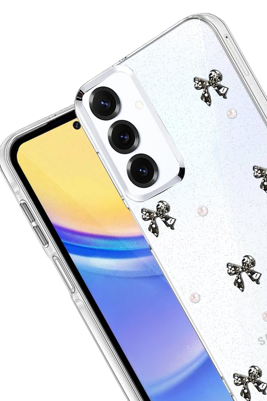 Samsung Galaxy A15 4G Fiyonk Desenli Kapak Kılıf - Desen 8 2