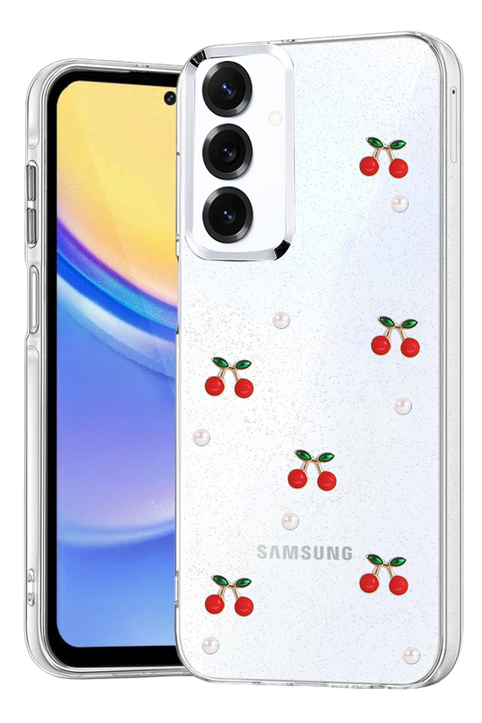 Samsung Galaxy A15 4G Fiyonk Desenli Kapak Kılıf - Desen 9