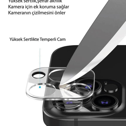 Samsung Galaxy A15 4G Kamera Lens Koruma Cam 3