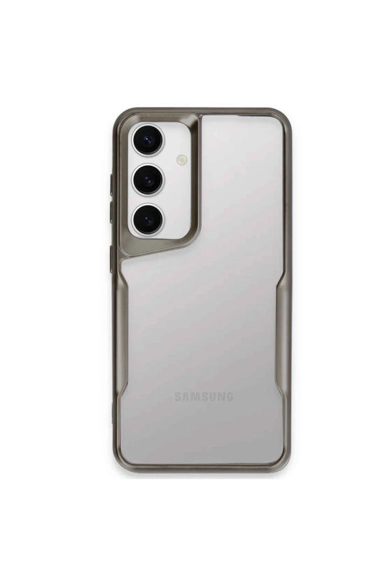 Samsung Galaxy A15 4G Boyi Silikon Kapak Kılıf - Titanyum Gri