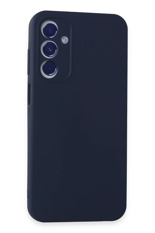 Samsung Galaxy A15 4G First Silikon Kılıf - Lacivert