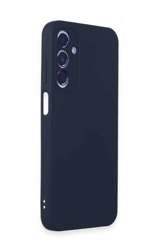 Samsung Galaxy A15 4G First Silikon Kılıf - Lacivert 2