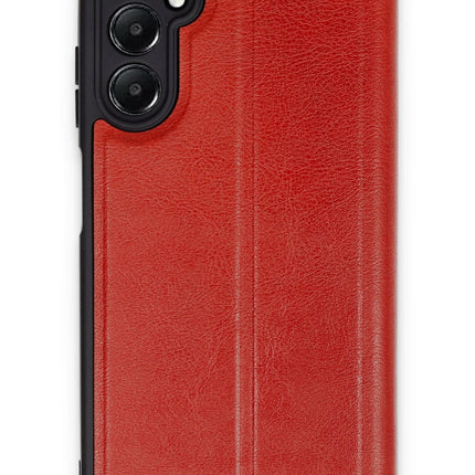 Samsung Galaxy A15 4G Flip Cover Kılıf - Kırmızı