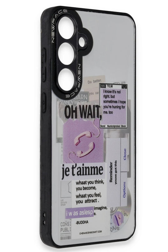 Samsung Galaxy A15 4G Mirror Desenli Kapak Kılıf - Desen 4 2