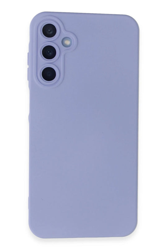 Samsung Galaxy A15 4G Nano içi Kadife Silikon Kılıf - Lila