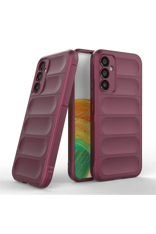 Samsung Galaxy A15 4G Optimum Silikon Kılıf - Bordo 4