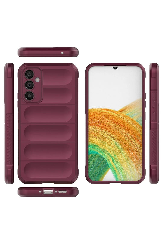 Samsung Galaxy A15 4G Optimum Silikon Kılıf - Bordo 2
