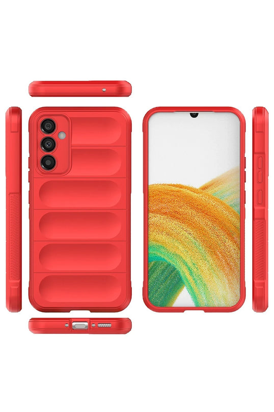 Samsung Galaxy A15 4G Optimum Silikon Kılıf - Kırmızı 2