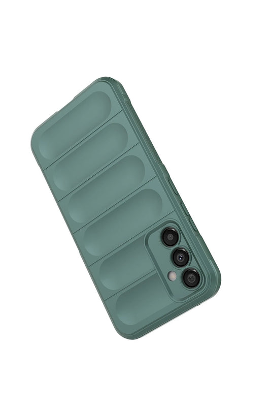 Samsung Galaxy A15 4G Optimum Silikon Kılıf - Koyu Yeşil 4