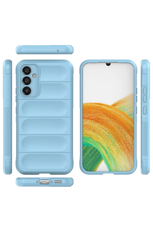 Samsung Galaxy A15 4G Optimum Silikon Kılıf - Sky Blue 2