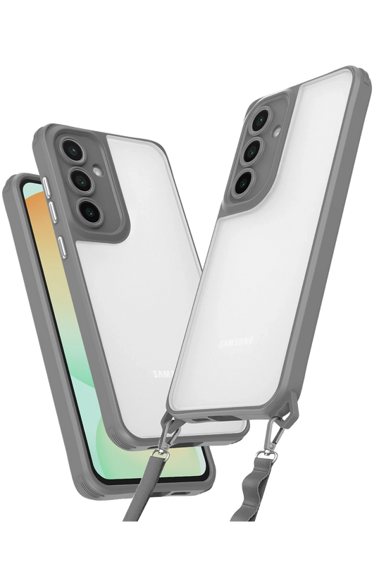 Samsung Galaxy A15 4G Penta Silikon Kılıf - Titan Gri