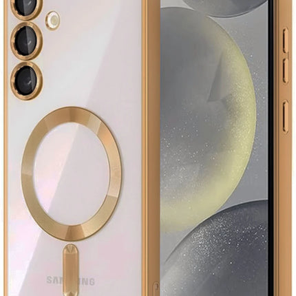 Samsung Galaxy A15 4G Kross Magneticsafe Kapak Kılıf - Çöl Titanyum