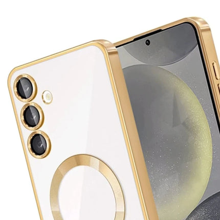 Samsung Galaxy A15 4G Kross Magneticsafe Kapak Kılıf - Gold 3