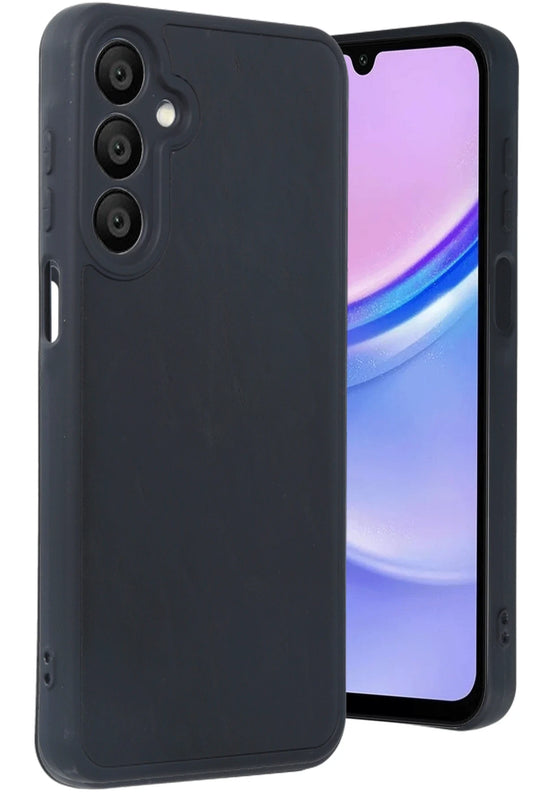 Samsung Galaxy A16 5G Aras Deri Kapak Kılıf - Siyah