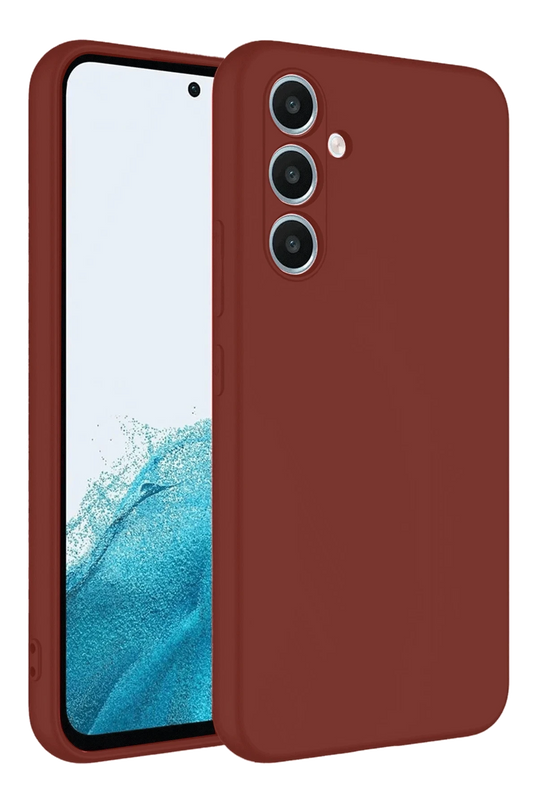 Samsung Galaxy A16 5G First Silikon Kılıf - Bordo