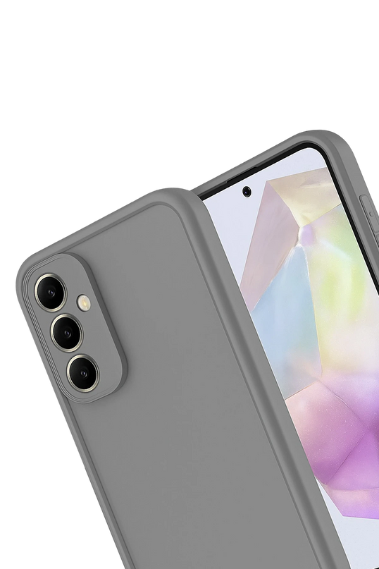 Samsung Galaxy A16 5G Viera Silikon Kılıf - Gri 2