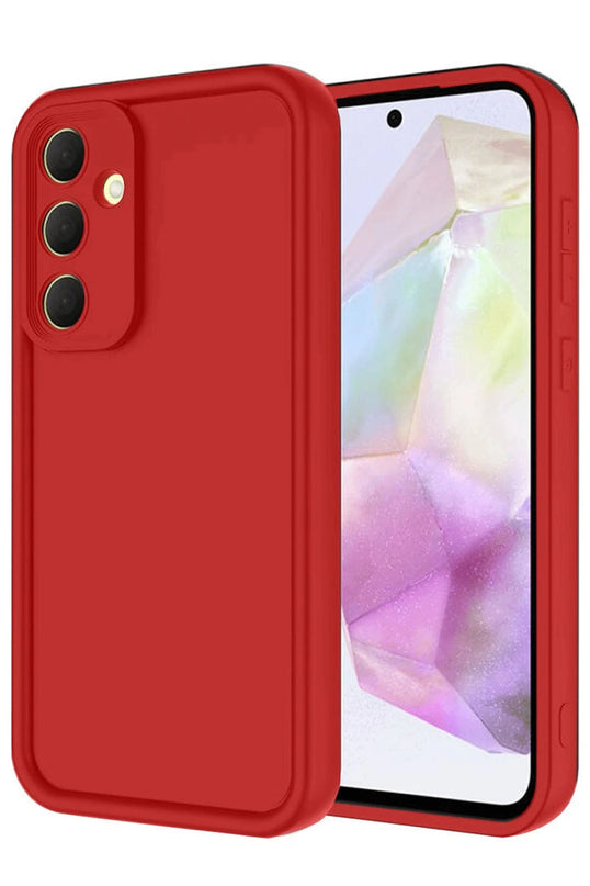Samsung Galaxy A16 5G Viera Silikon Kılıf - Kırmızı