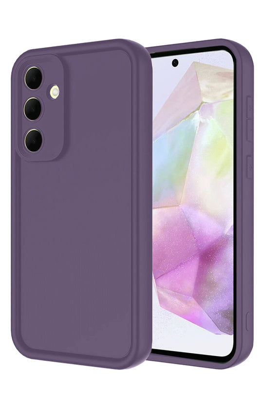 Samsung Galaxy A16 5G Viera Silikon Kılıf - Mürdüm