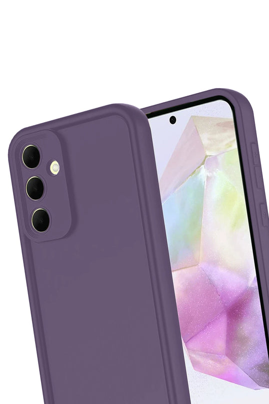 Samsung Galaxy A16 5G Viera Silikon Kılıf - Mürdüm 3