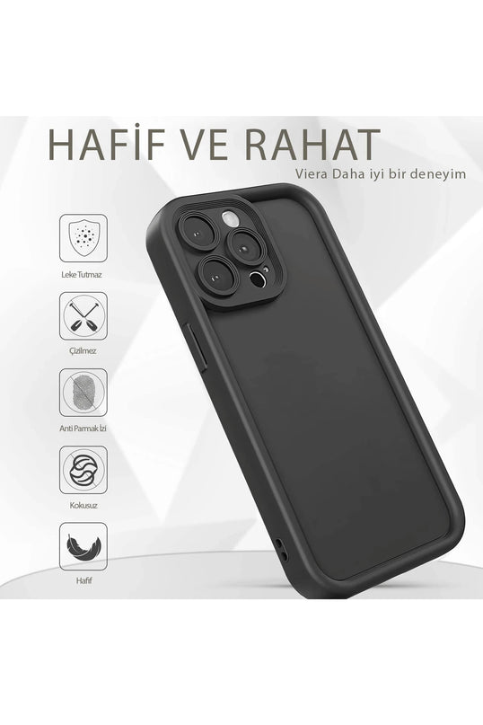 Samsung Galaxy A16 5G Viera Silikon Kılıf - Siyah 2