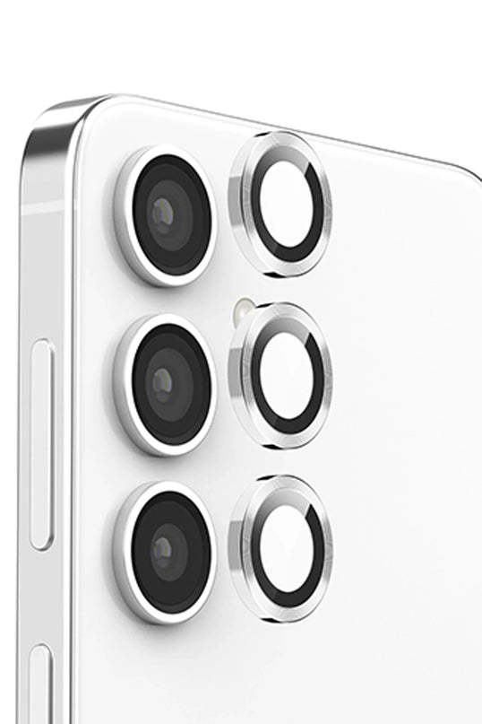 Samsung Galaxy A16 5G Raze Metal Kamera Lens - Gümüş