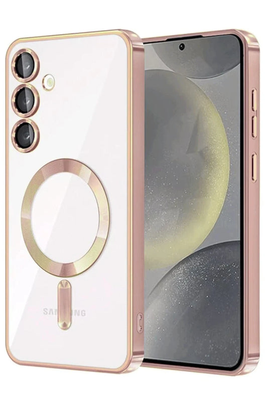 Samsung Galaxy A17 5G Kross Magneticsafe Kapak Kılıf - Rose