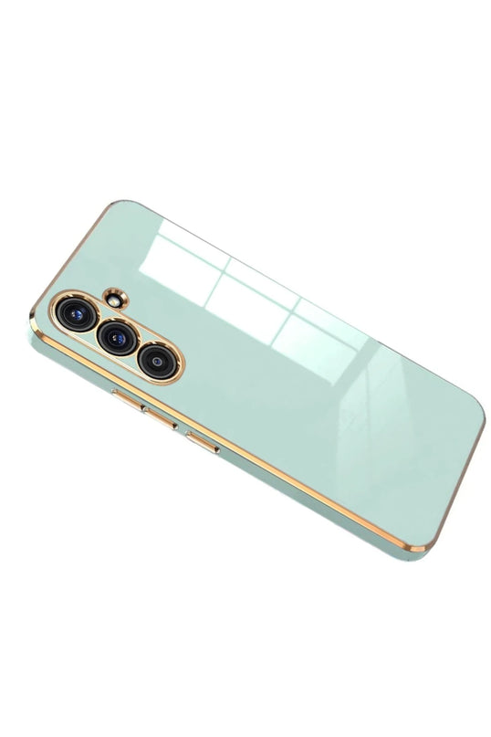 Samsung Galaxy A17 5G Volet Silikon Kılıf - Açık Yeşil 2