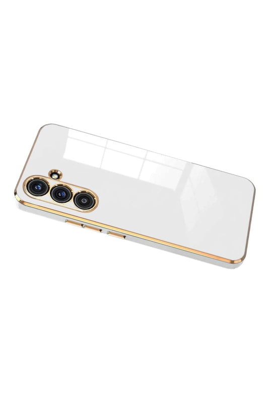 Samsung Galaxy A17 5G Volet Silikon Kılıf - Beyaz 2